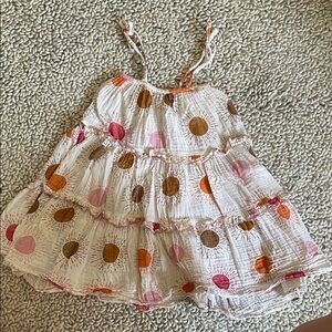 Pink Chicken Sunrise Garden Dress